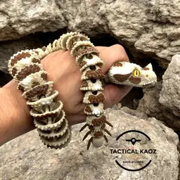 Spider-tailed Horned Viper Snake