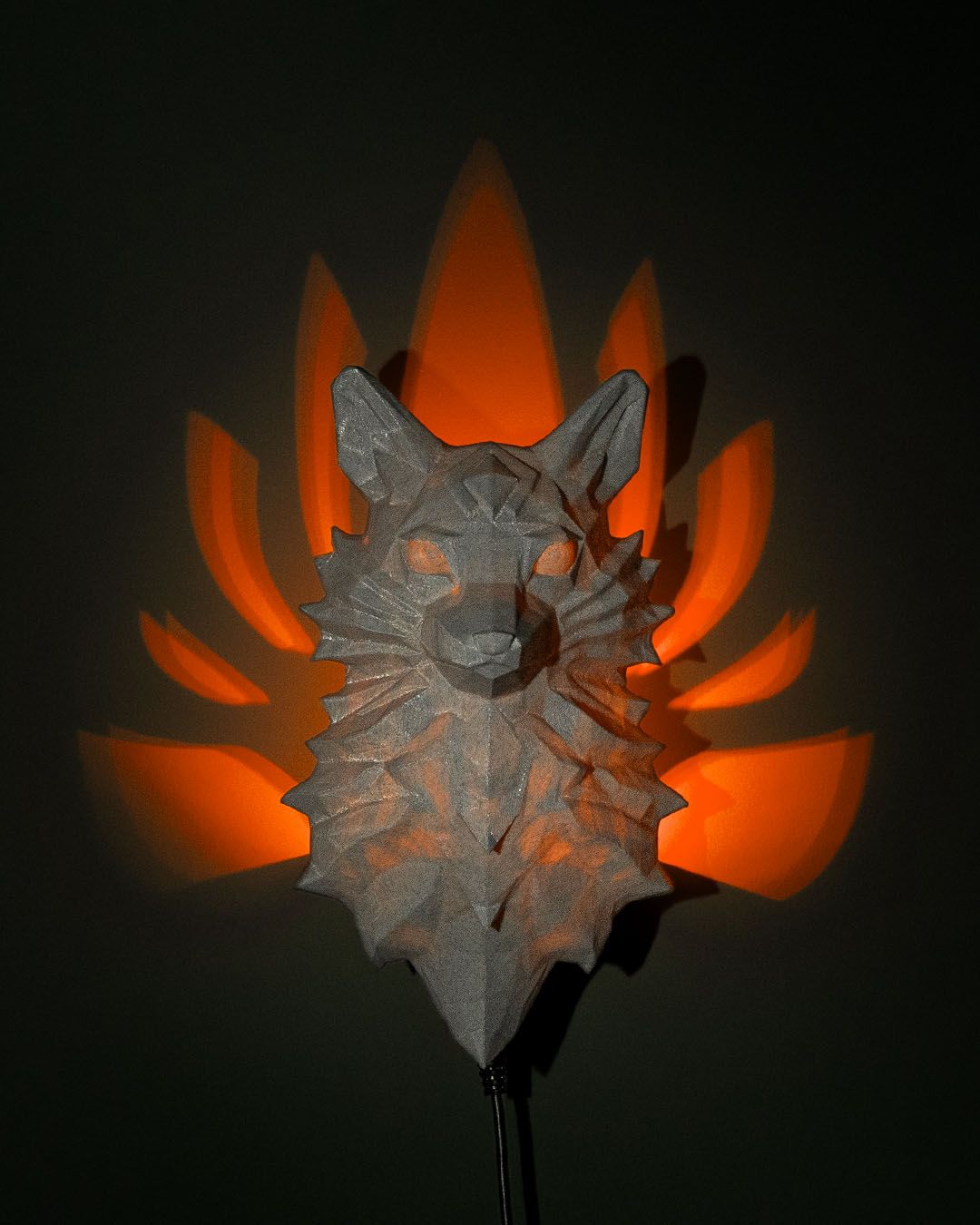 The Nine Tailed Fox Wall Light