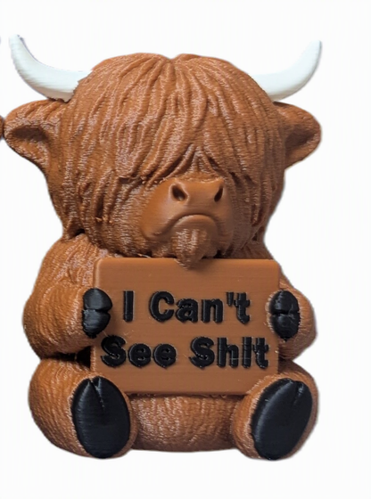 Sassy Highland Cow