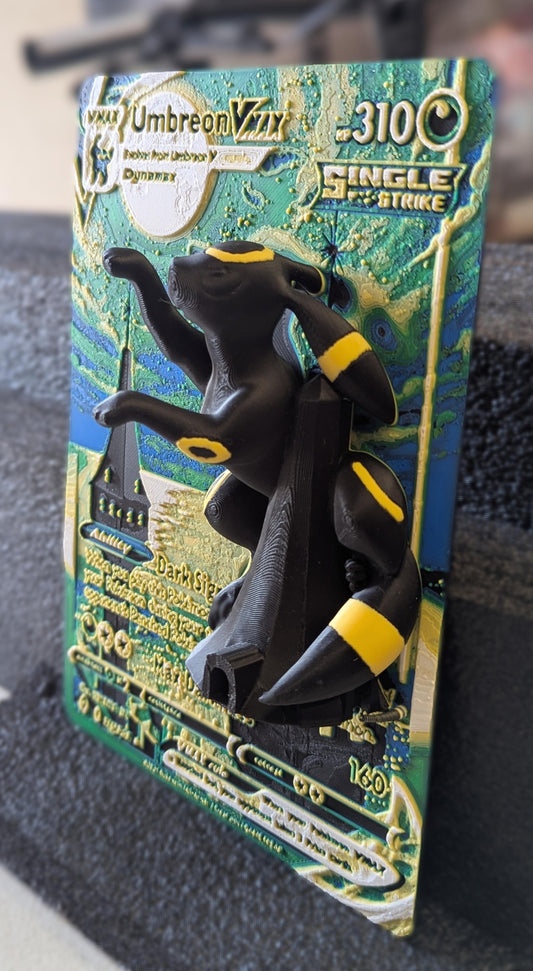 Umbreon VMAX “Moonbreon” – Oversized 3D Pokemon Card